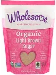 Fair Trade Organic Light Brown Sugar | 1.5 lb | Wholesome Sweeteners | Good Eggs