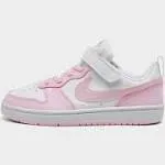 Nike Court Borough Low Recraft Little Kids' Shoes - White/Pink Foam