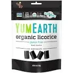 YumEarth Organic Black Licorice - 5 oz bag