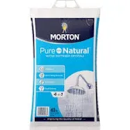 Morton Pure and Natural Water Softener Salt Crystals