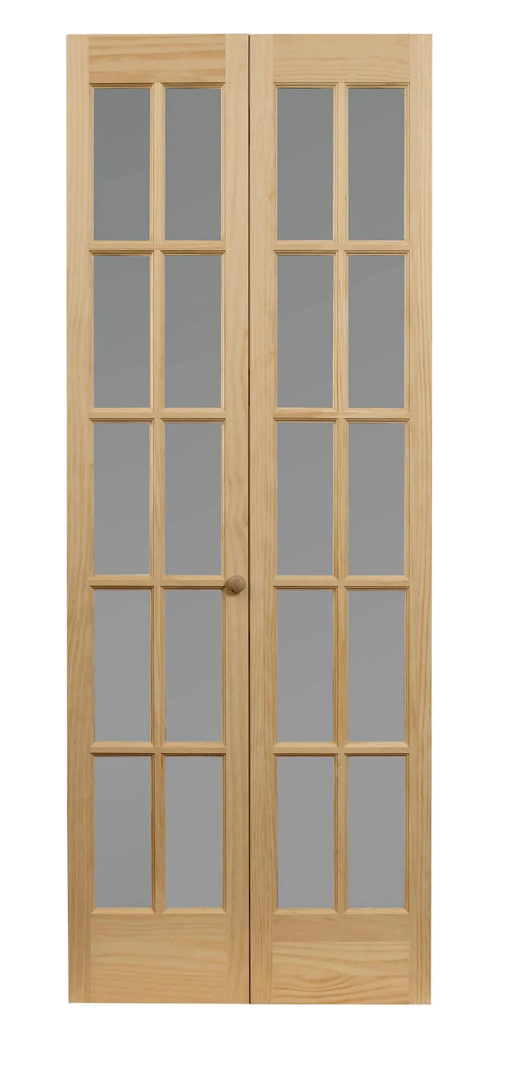 AWC Traditional Divided Frosted Glass Bifold Door