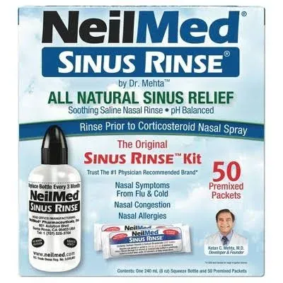 NeilMed Sinus Rinse Kit, 50 packet