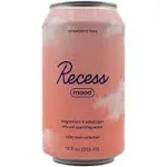 Recess Mood Strawberry Rose Sparkling Water