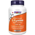 Now L-Lysine Double Strength 1000 mg (100 Tablets)