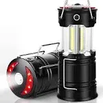 2 Pack Lantern Camping Essentials Lights, Led Flashlight for Power Outages