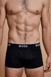 Hugo Boss Authentic Cotton Trunks, Pack of 5 - Black