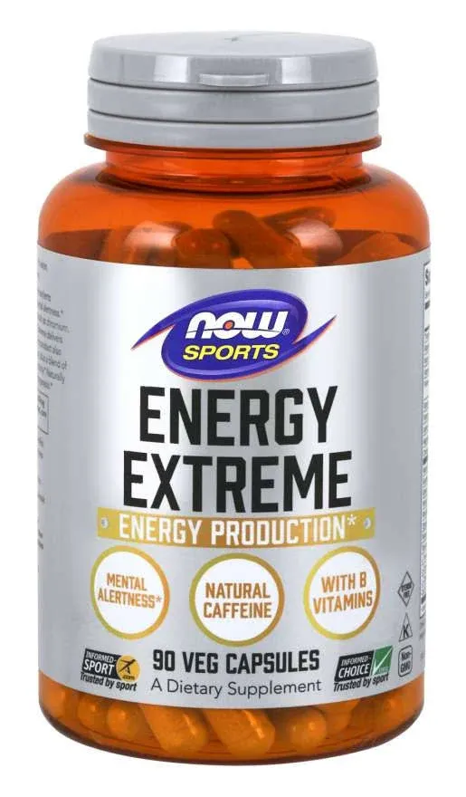 NOW Foods, Sports, Energy Extreme, 90 Veg Capsules