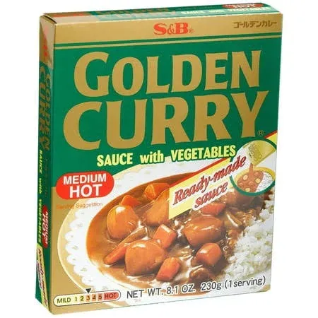 Sunbird Gold Curry Pouch Med Hot, 8.1000-Ounce (Pack of 5)