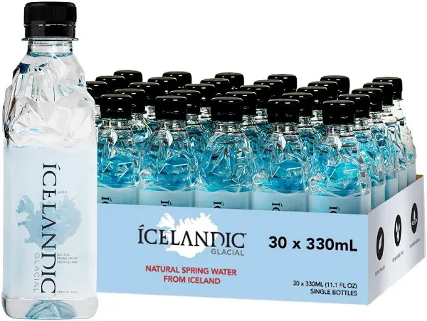 Icelandic Glacial Water Spring Natural