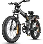 ENGWE X24 1200W(Peak) 24" 31 MPH Triple Suspension All Terrain E-bike