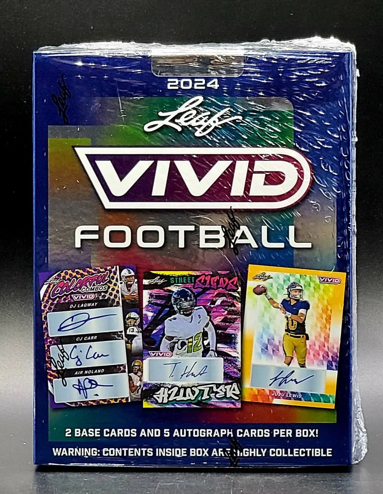 2024 Leaf Vivid Football Hobby Box