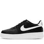 Nike Grade School Air Force 1 Sneaker Black / White CT3839-002