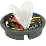 Plano 725-001 Bucket Top Compartment Box With 18 Compartments, Plastic, 3 3/4