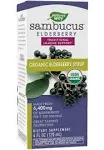 Nature's Way Organic Sambucus Syrup, Elderberry - 4 fl oz bottle