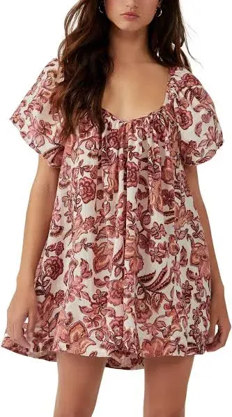 Free People Women's Kauai Getaway Printed Mini