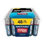 Rayovac Alkaline AAA Batteries, 48/Pack