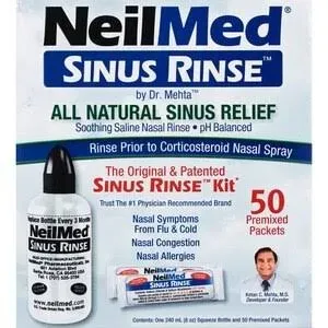 NeilMed Sinus Rinse Kit, 50 packet