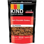 Kind Snacks Dark Chocolate Whole Grain Granola Clusters 11 oz (Case of 6)