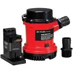 Johnson Pump 01604-00 HD Bilge Pump 1600 GPH W/ EM Switch 12V