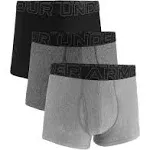 Men's Performance Tech 3" 3-Pack Boxerjock - Gray, MD, Under Armour