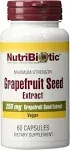 NutriBiotic, Grapefruit Seed Extract, 250 mg , 60 Capsules