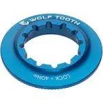 Wolf Tooth Centerlock Rotor Lockring – Internal Spline Blue