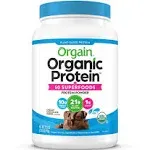 Orgain Organic Plant-Based Protein + Superfoods, Vanilla Bean (2.7 Pounds)