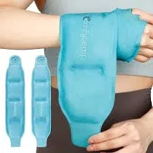 Comfytemp Wrist Ice Pack Wrap for Carpal Tunnel Relief 2 Gel Packs