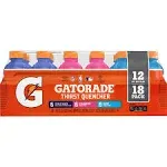 Gatorade Assorted Thirst Quencher Sports Drink, Fierce Grape-Strawberry-Berry (18 x 12 fl oz)