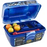 WormGear Tackle Box including 88 Pieces, Orange