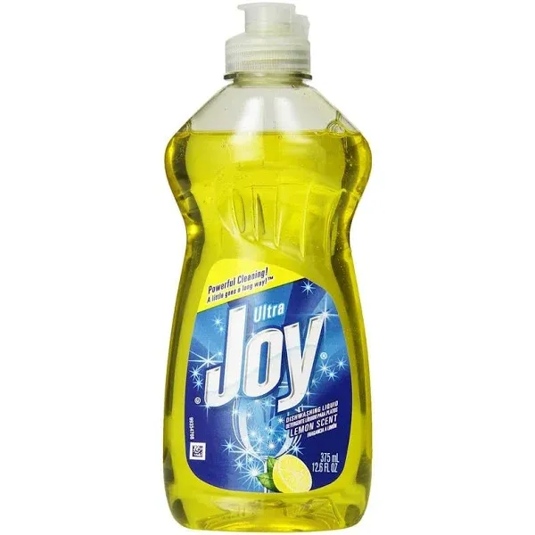 Joy Ultra Lemon Scent Dishwashing Liquid, 12.6 Fluid Ounce -- 25 per case