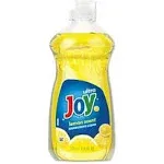 Joy Dishwashing Liquid, Lemon, 12.6 oz Bottle, 25/Carton