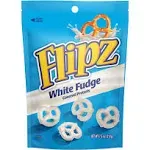 Flipz 7.5 oz White Fudge Covered Pretzels