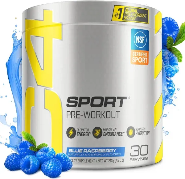 C4 Sport, Pre-Workout, Hawaiian Punch Fruit Juicy Red 8.9 oz (252 g)