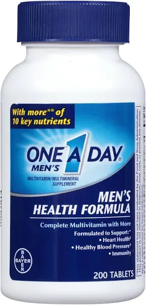 One-A-Day Men's Complete Multivitamin 100 Tablets