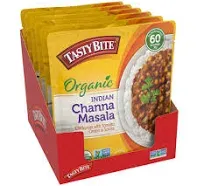 Tasty Bite Indian Channa Masala Microwaveable Ready to Eat Entrée 10 Ounce Pa...