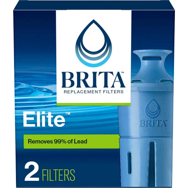 NIB NEW Brita Elite Replacement Filters for Brita Pitchers and Dispensers