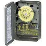 Intermatic T103 Mechanical Time Switch Gray 24 Hrs Indoor 40 Amps 125 V