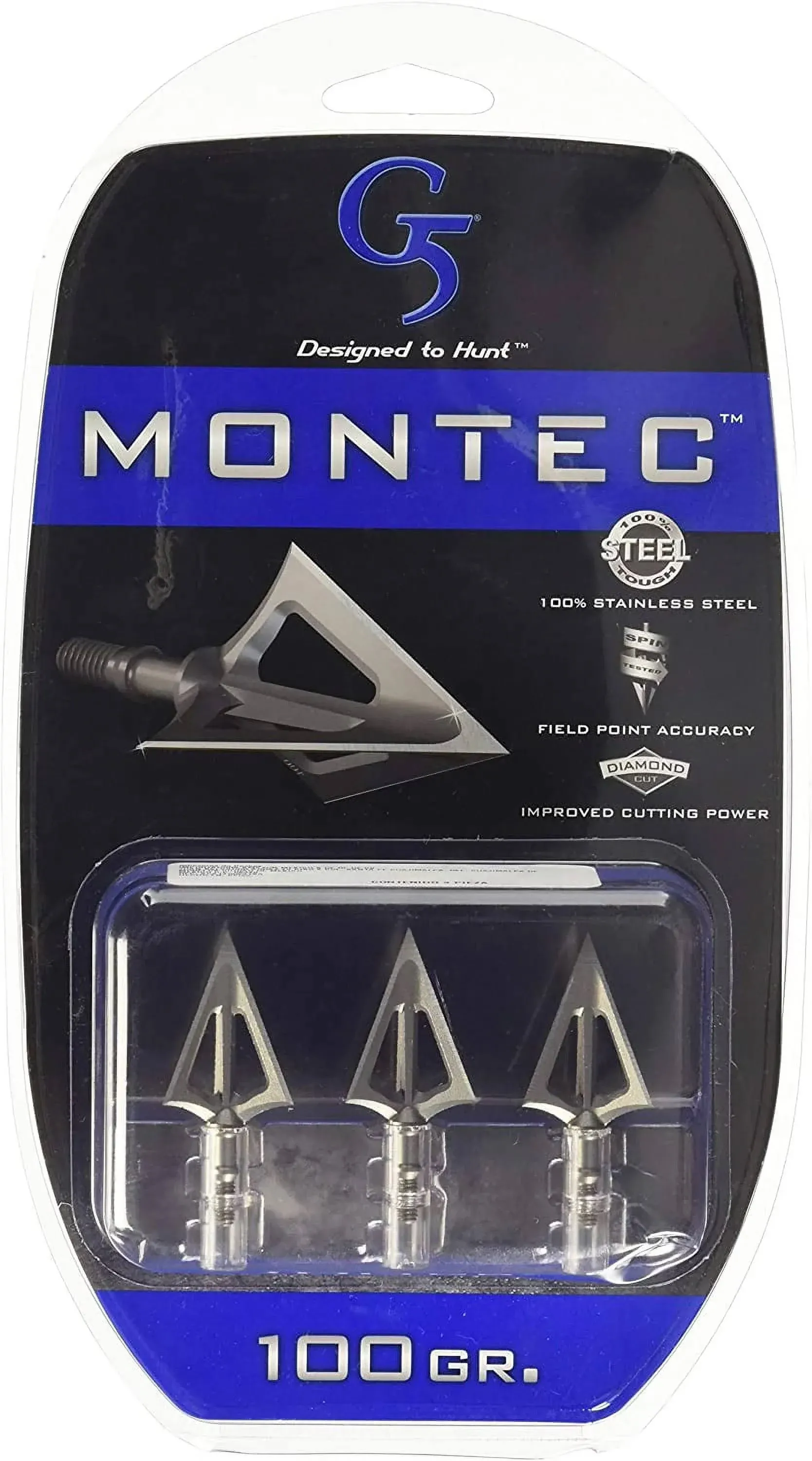 G5 Montec Broadhead-100 GR