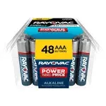 Rayovac Alkaline AAA Batteries, 48/Pack