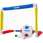 Franklin Sports Kids 24" x 16" Soccer Goal with Ball and Pump