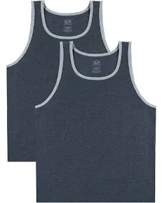 Fruit of the Loom Men's EverSoft Muscle Shirts, 2 Pack