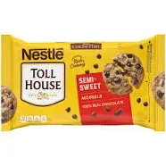 Nestle TOLL HOUSE Real Semi-Sweet Chocolate Morsels 12 oz. Bag