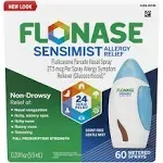 Flonase Sensimist Allergy Relief, Full Prescription Strength, Metered Sprays - 0.34 fl oz