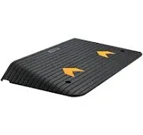 VEVOR 43.7&#034;x16&#034;x2&#034; Threshold Ramp Door Ramp Rubber Curb Ramp 33069 lbs/15 T