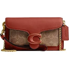 Coach Tabby Coated Canvas Wristlet