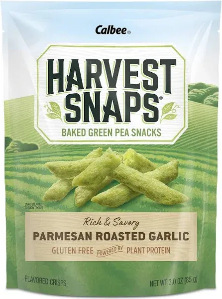 Harvest Snaps Snapea Crisps Lightly Salted - Pack of 3, 3.3 oz. ea.