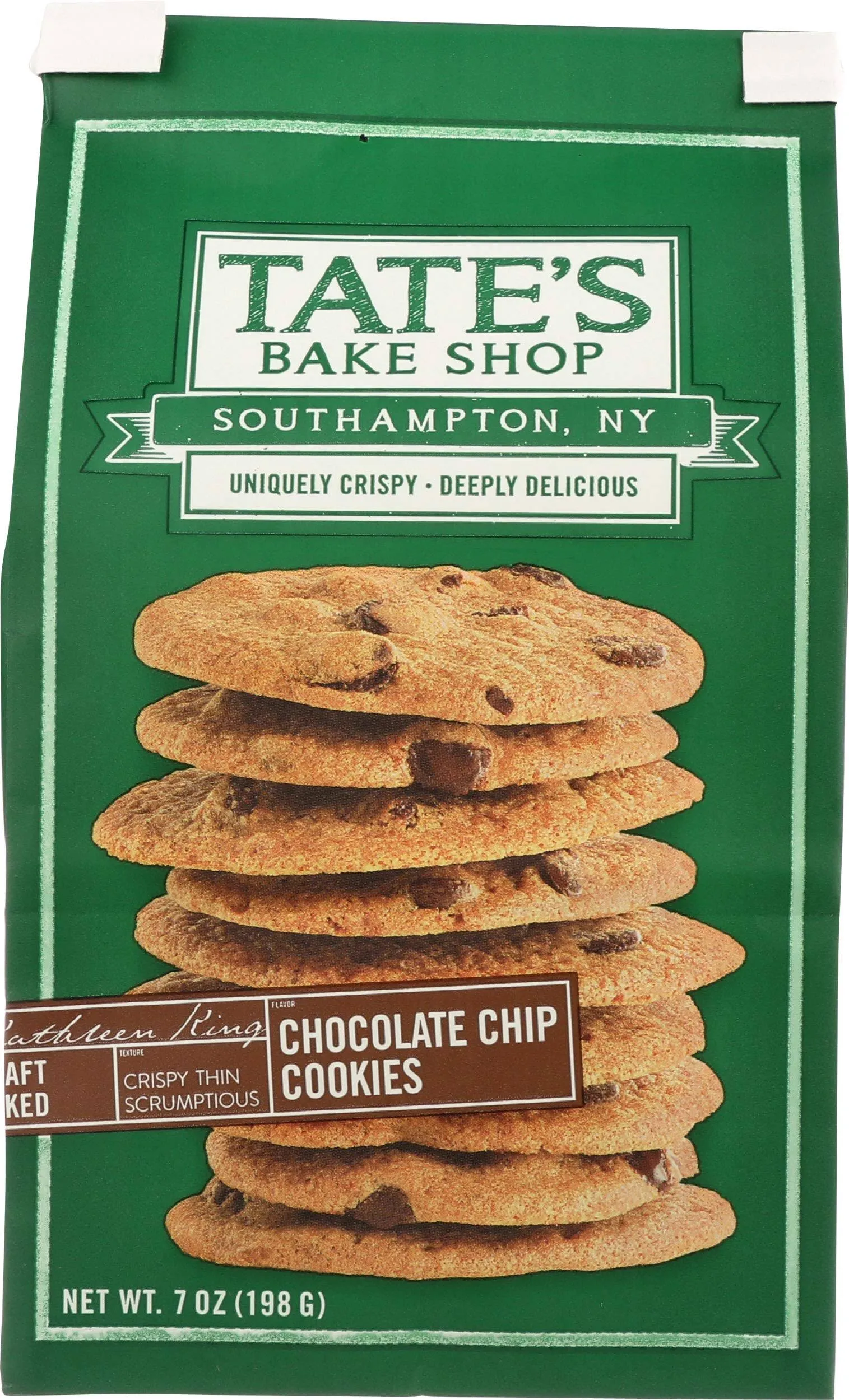 Tate's Bake Shop Chocolate Chip Cookies, 7 oz