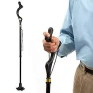 Medical King Walking Cane for Men and Walking Canes for Women Special Balancing - Cane Walking Stick Have 10 Adjustable Heights - Self Standing