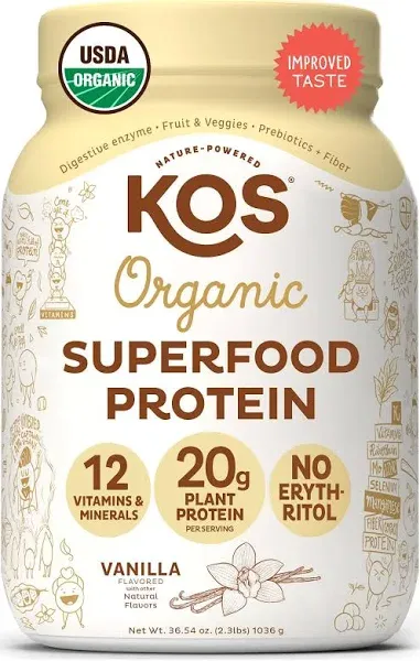 Kos Organic Plant Protein Powder